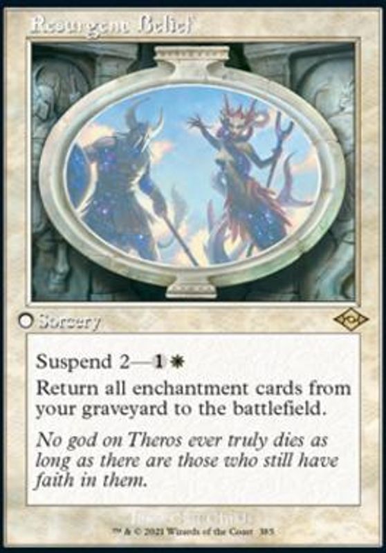 Resurgent Belief (Retro Frame)