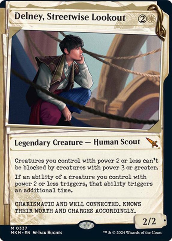 Delney, Streetwise Lookout (Showcase) (Foil)