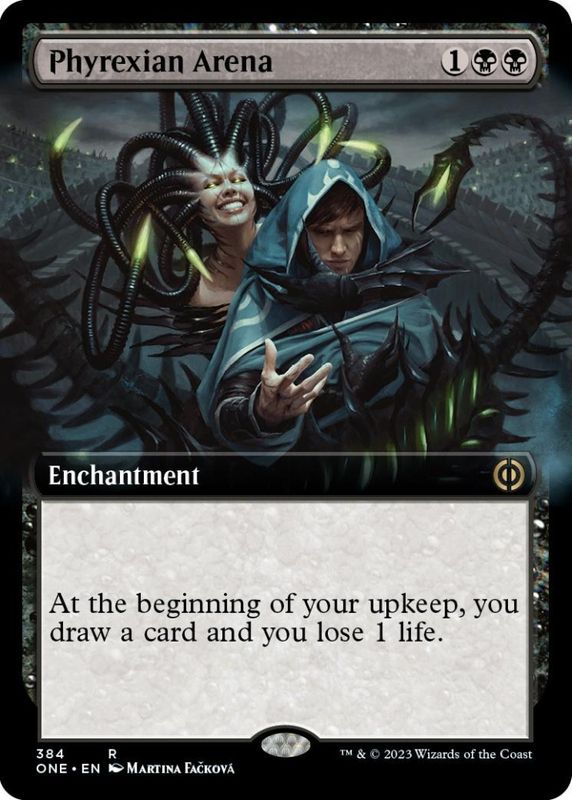 Phyrexian Arena (Extended Art) (foil)