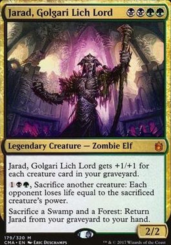 Jarad, Golgari Lich Lord