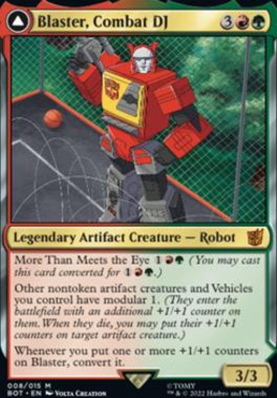 Blaster, Combat DJ