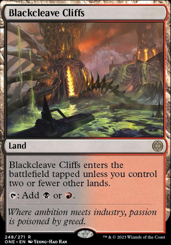 Blackcleave Cliffs (foil)
